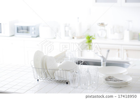 Kitchen background Kitchen background 17418950