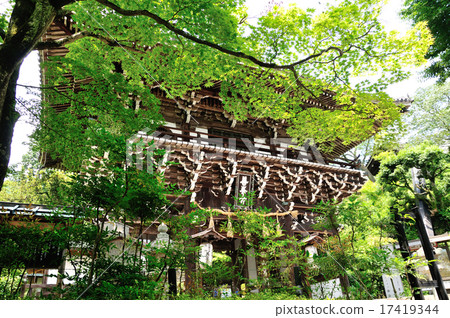 吉峰寺三門 17419344