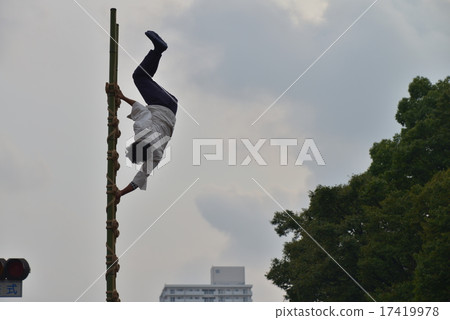 Mishima Taisha Summer festival event ladder ride Mishima Taisha Summer festival event ladder ride 17419978