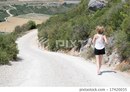 Running down the slope Running down the slope 17420035