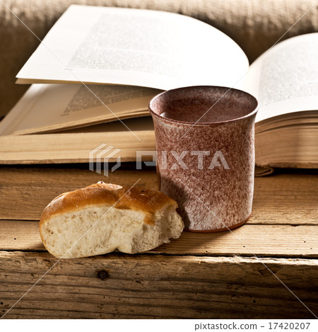 Bible With Chalice 17420207