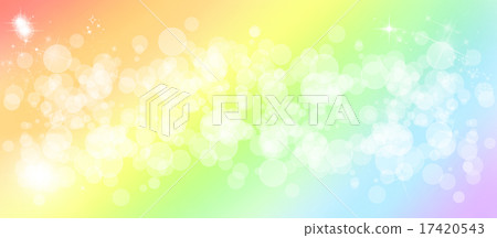 Wide multicolored bokeh background Wide multicolored bokeh background 17420543