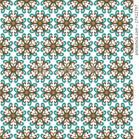 fall floral pattern 17422707