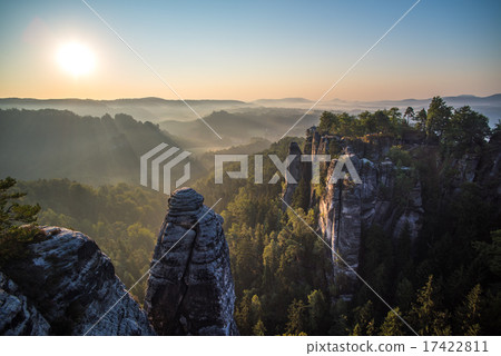 Bastei rock formations, Saxon Switzerland, Germany 17422811