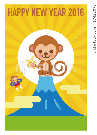 2016 New Year template (back sunrise, male, radial) 2016 New Year template (back sunrise, male, radial) 17422875