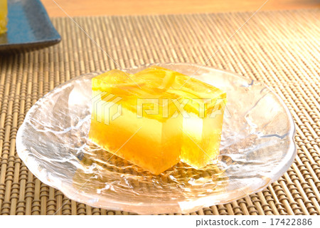夏天甜點橙色果凍 17422886