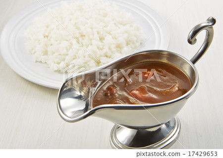 Curry roux that entered the curry pot 17429653