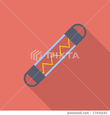 Automotive fuse single icon. Automotive fuse single icon. 17430291
