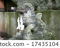 Stone lion dog at Ishira mountain 17435104