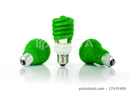 Concept Eco light bulb Concept Eco light bulb 17435499