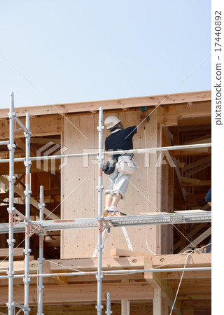 External structural plywood installation 17440892