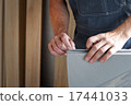 male hands of a carpenter 17441033
