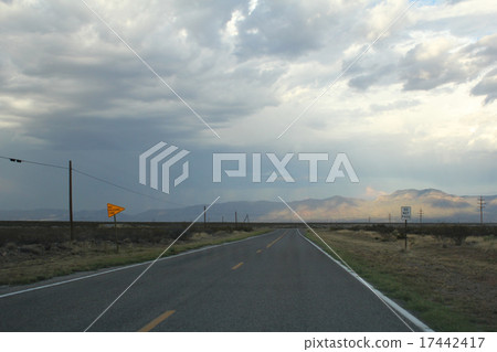 Desert Road New Mexico 17442417