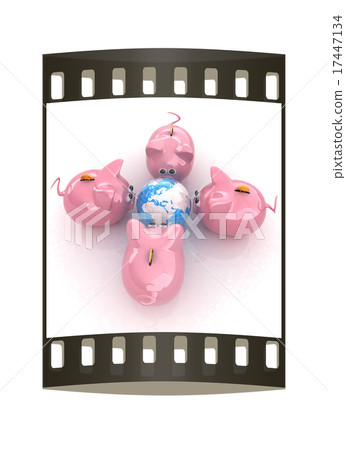 global saving. The film strip global saving. The film strip 17447134