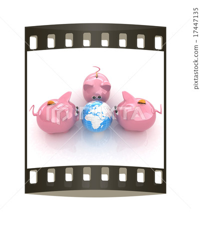 global saving. The film strip 17447135