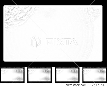 Modern business card Modern business card 17447151