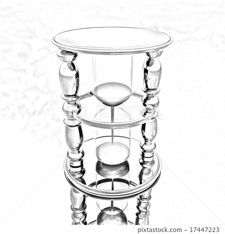 Chrome hourglass Chrome hourglass 17447223