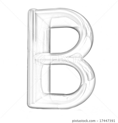 Alphabet on white background. Letter "B" Alphabet on white background. Letter "B" 17447391