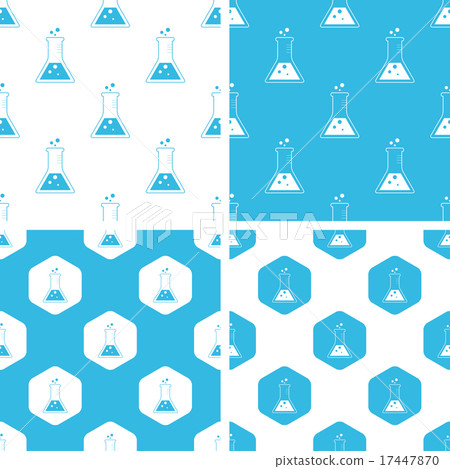 Conical flask patterns set - Stock Illustration [17447870] - PIXTA