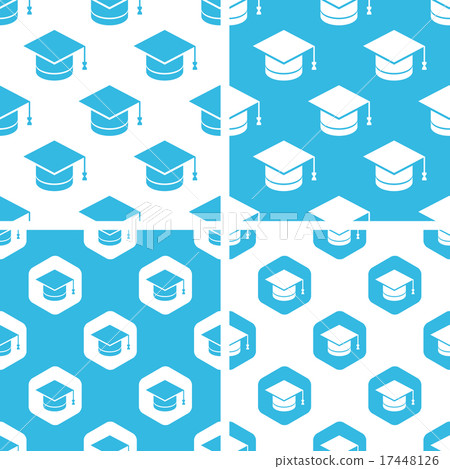 Academic cap patterns set Academic cap patterns set 17448126