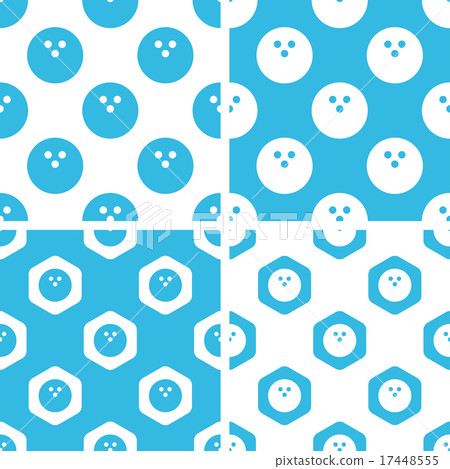 Bowling patterns set 17448555