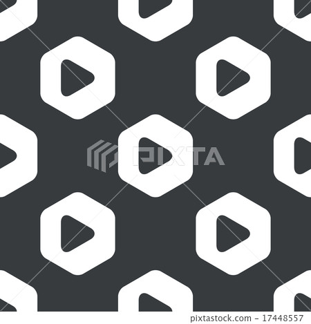 Black hexagon play pattern Black hexagon play pattern 17448557