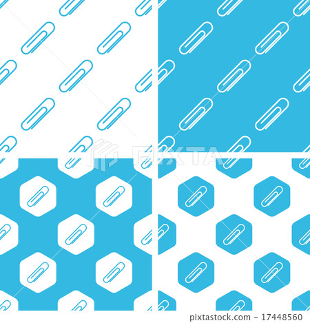 Paperclip patterns set Paperclip patterns set 17448560