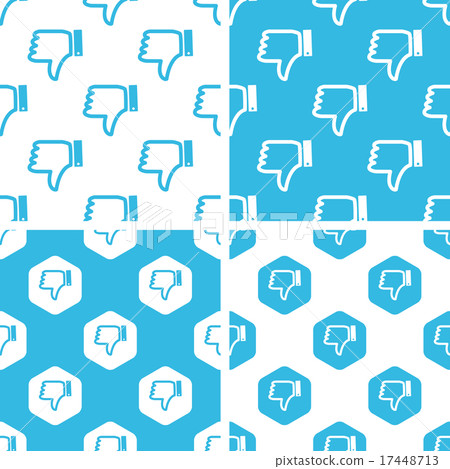 Dislike patterns set - Stock Illustration [17448713] - PIXTA