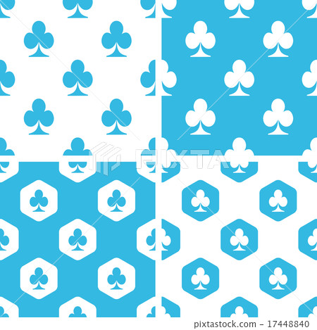 Clubs patterns set - Stock Illustration [17448840] - PIXTA