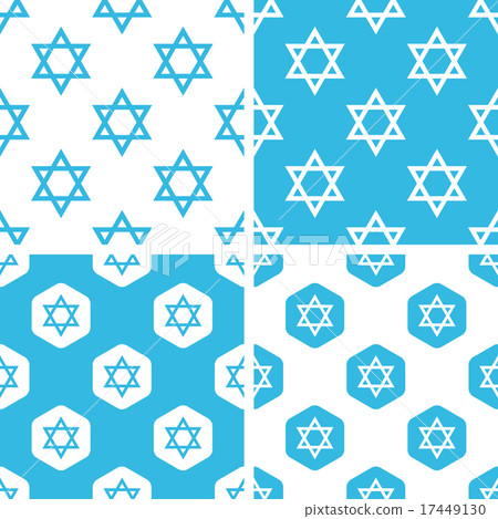 Star of David patterns set Star of David patterns set 17449130