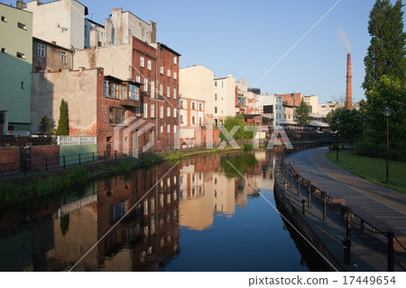 City Of Bydgoszcz In Poland Along Mill Island City Of Bydgoszcz In Poland Along Mill Island 17449654
