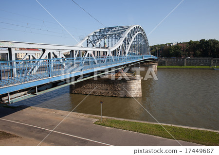 Marshal Jozef Pilsudski Bridge in Krakow 17449687