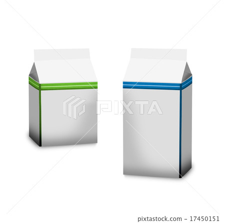 Two Milk Carton Packages 17450151