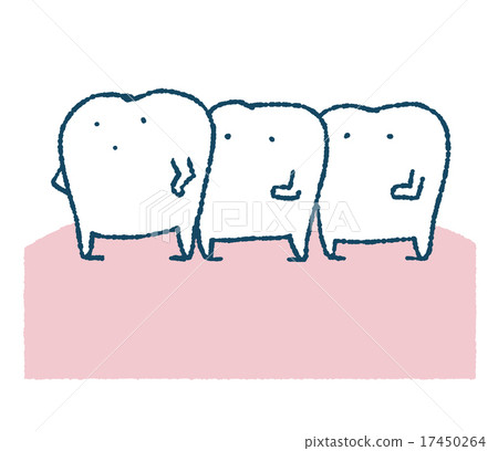 Tooth to be aligned 17450264