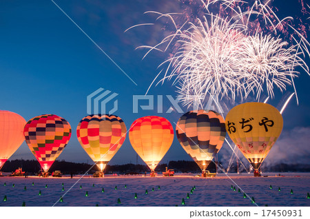 Ojiya balloon romps and fireworks 17450931