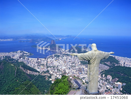 The hill of Corcovado Rio de Janeiro Brazil The hill of Corcovado Rio de Janeiro Brazil 17451068