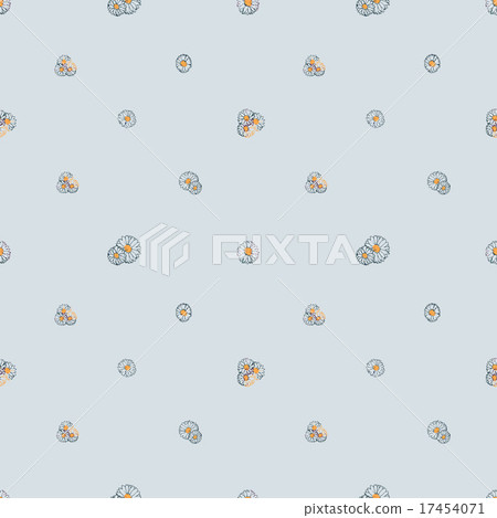 Seamless background with daisy flowers Seamless background with daisy flowers 17454071