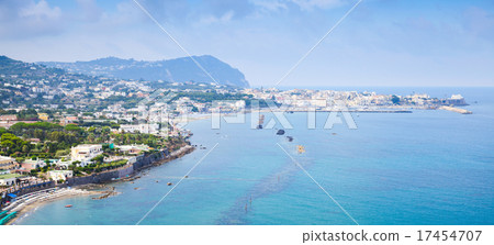 Beach of Forio, Ischia Island, Italy Beach of Forio, Ischia Island, Italy 17454707