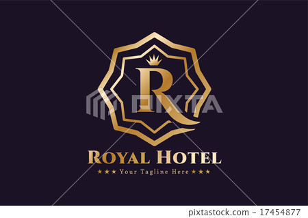 Royal logo vector template hotel 17454877
