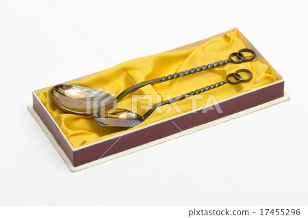 spoons on the white background spoons on the white background 17455296