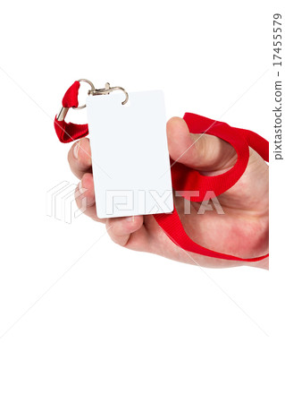 Skip in hand. 17455579