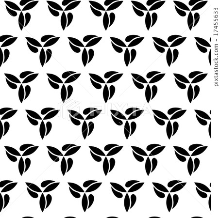 Black and White Seamless Pattern Black and White Seamless Pattern 17455633