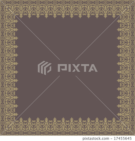 Floral Quadratic Frame Floral Quadratic Frame 17455645