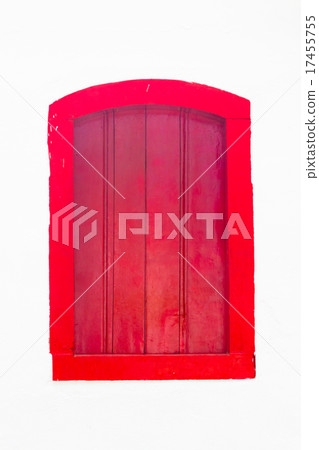 Colorful vintage window. Colorful vintage window. 17455755