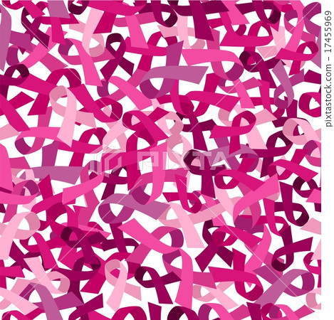 Breast cancer pattern seamless pink ribbon Breast cancer pattern seamless pink ribbon 17455969