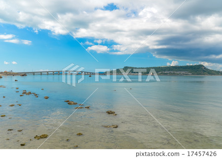 Okinawa Prefecture Hamahigajima Hama Higa Bridge 17457426