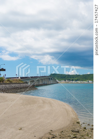 Okinawa Prefecture Hamahigajima Hama Higa Bridge 17457427