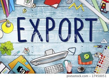Export Import Logistics Transportation Freight Concept Export Import Logistics Transportation Freight Concept 17458051