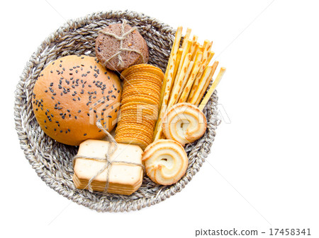 Whole wheat bread and biscuits in Basket weave Whole wheat bread and biscuits in Basket weave 17458341