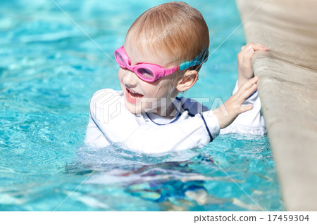 boy at the pool boy at the pool 17459304